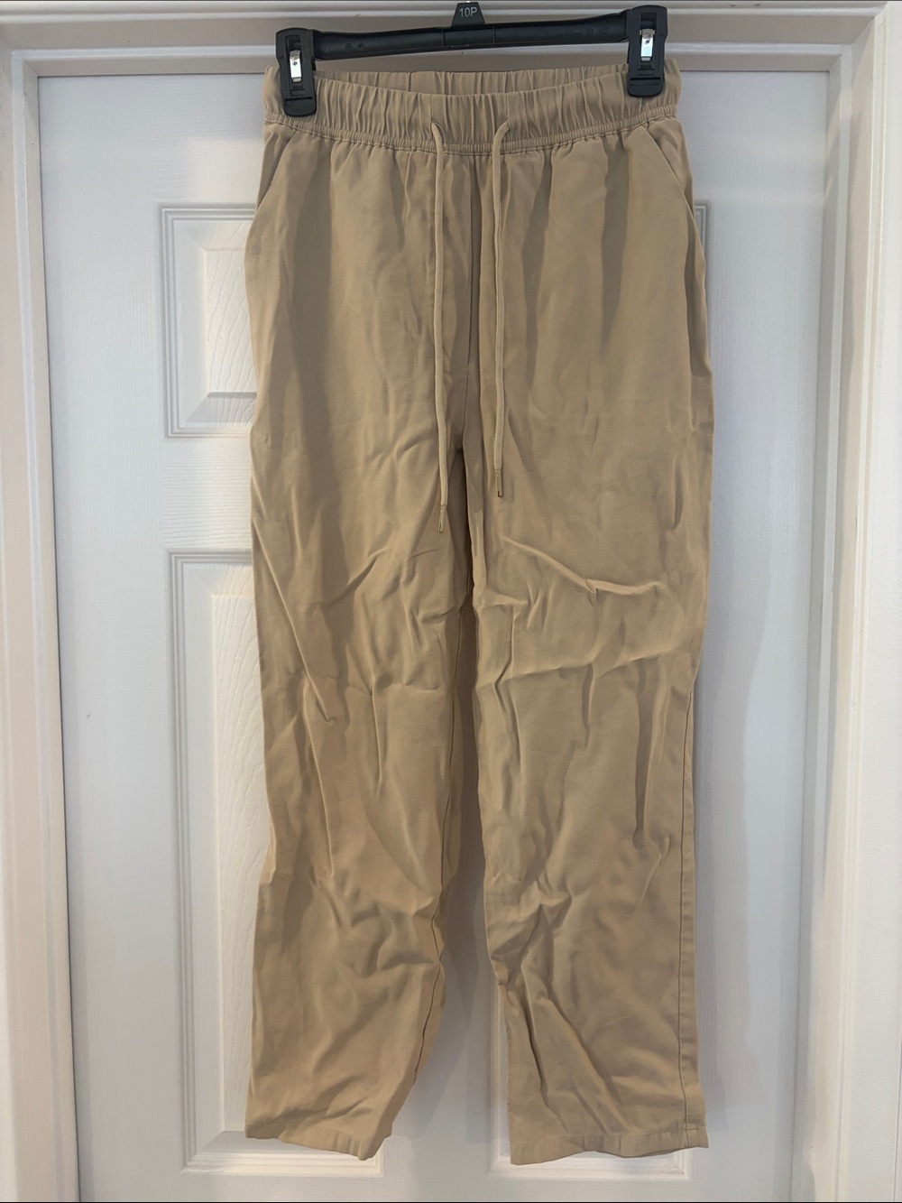 MNG - Women's Drawstring Chinos - Tan